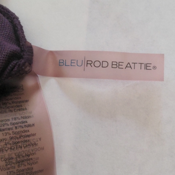 BLEU TOD BEATTIE OFF SHOULDER ONE PIECE - Picture 8 of 9